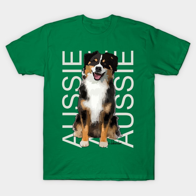 Australian Shepherd T-Shirt by avondalealley